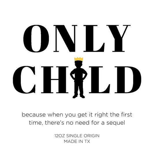 Only Child Brazilian single-origin coffee bag by Sibling Rivalry Coffee
